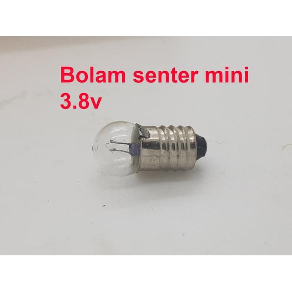 Lampu Bohlam Senter Mini 3.8 Volt merk RAPID