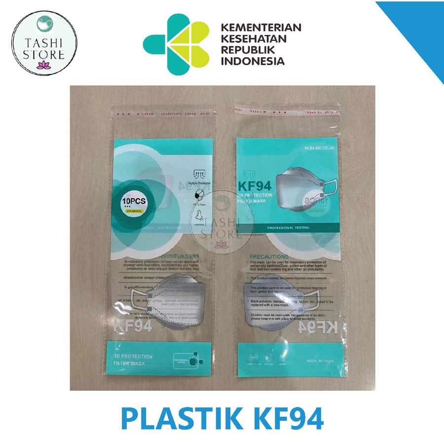 Plastik Masker PP KF94 Kantong Repacking Masker