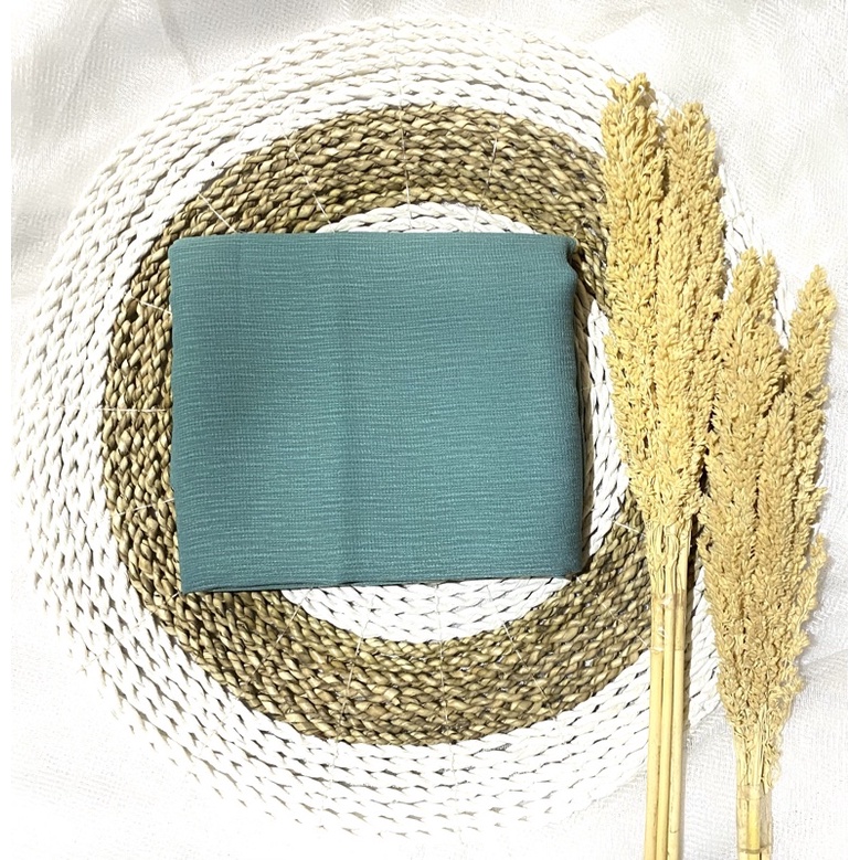 Jilbab segi empat Cornskin Premium Jahit Tepi/ Jilbab Serat Jagung / CORNSKIN-Hj wardah