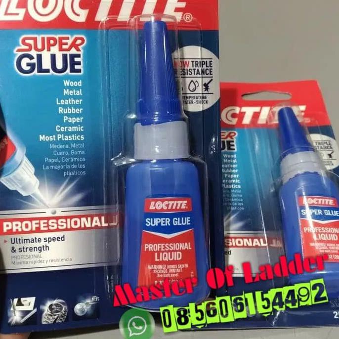 

lem Loctite Super Glue / Super Glue Liquid Profesional Heavy Duty20 gr