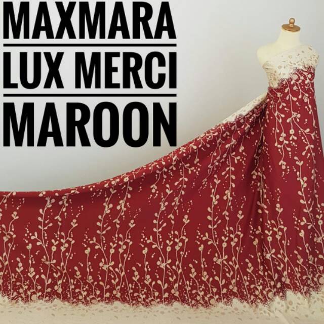 KAIN MAXMARA LUX MERCI MAROON