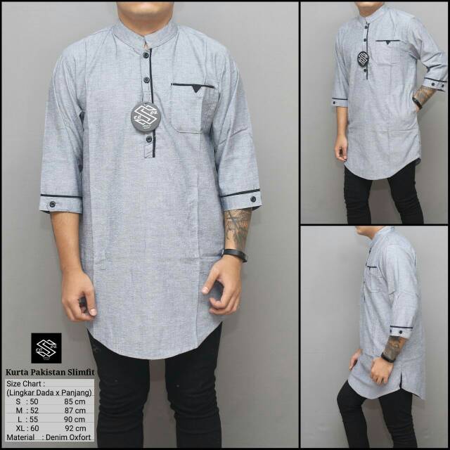 Baju Koko Pria/Baju Muslim Pria Modern