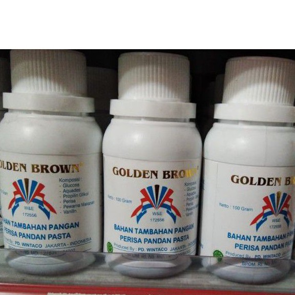 

golden brown perisa pandan 100 gr