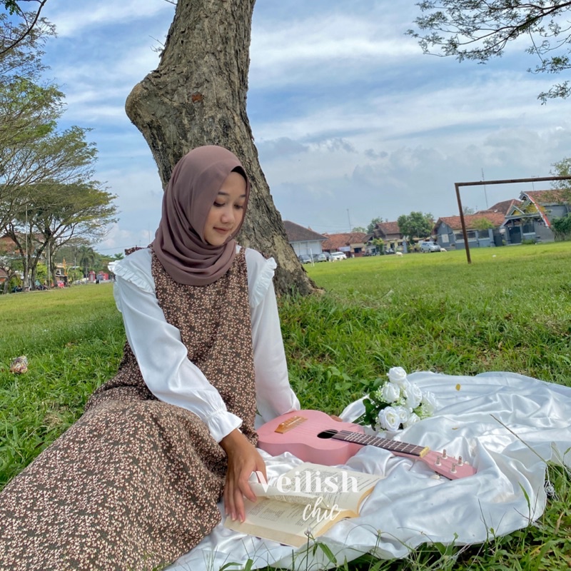 [veilish.chic] ISABEL DRESS | OVERAL KOREA | GAMIS LEBARAN