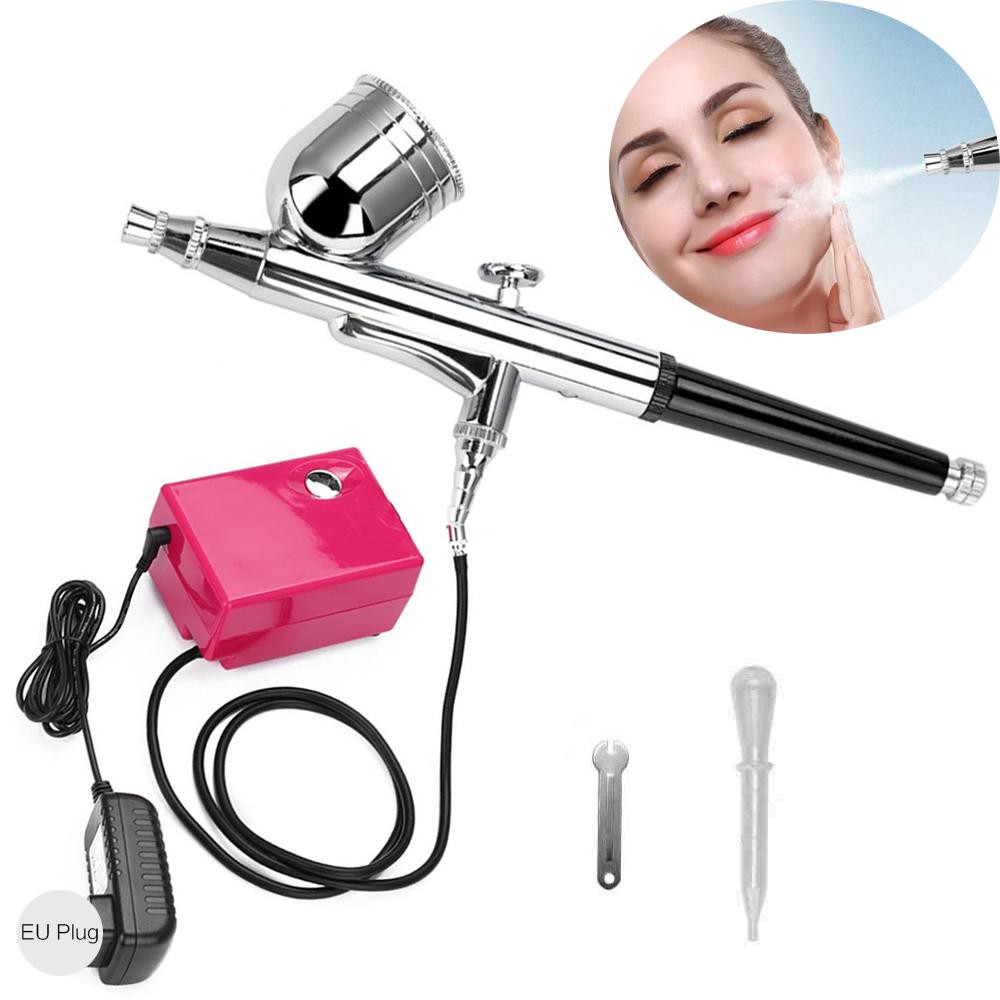 Alat Facial Injection Oxygen Peeling Facial Moisturizing Oxygen Spray / Air Brush 2 In1 Portable