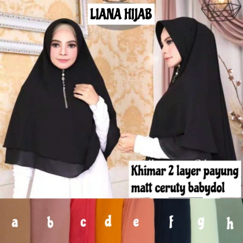 Khimar 2 layer