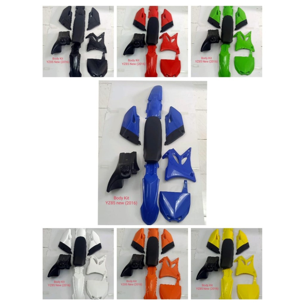 BODY KIT YZ 85 NEW FULL SET / BODY SET YZ 85 NEW FULL SET COVER YZ85 +JOK BODY KIT BODI SET TRAIL BE