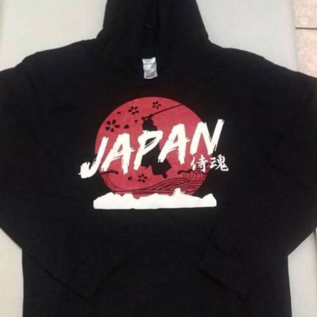 Sweater Hoodie Zipper jaket Japan samurai