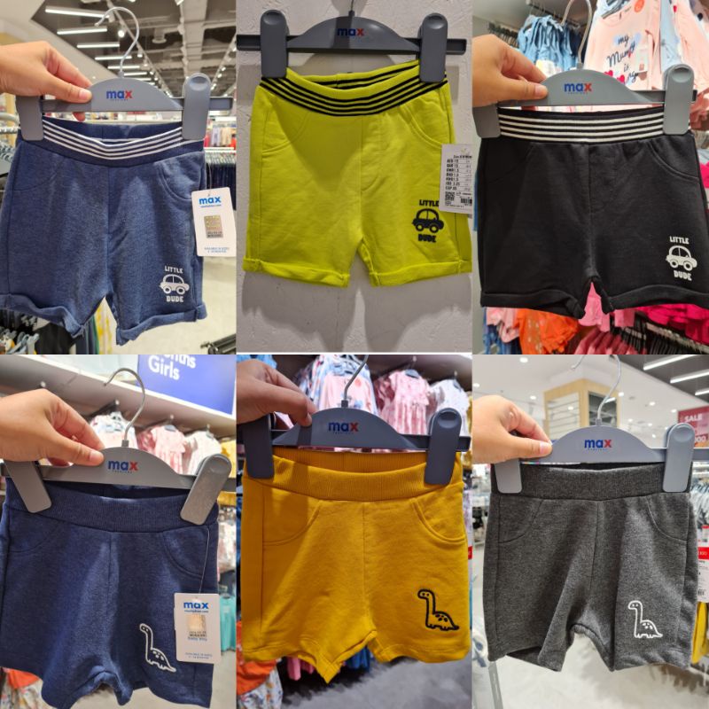 CELANA PENDEK BAYI LAKI LAKI MAX FASHION 3-24 M ORIGINAL STORE