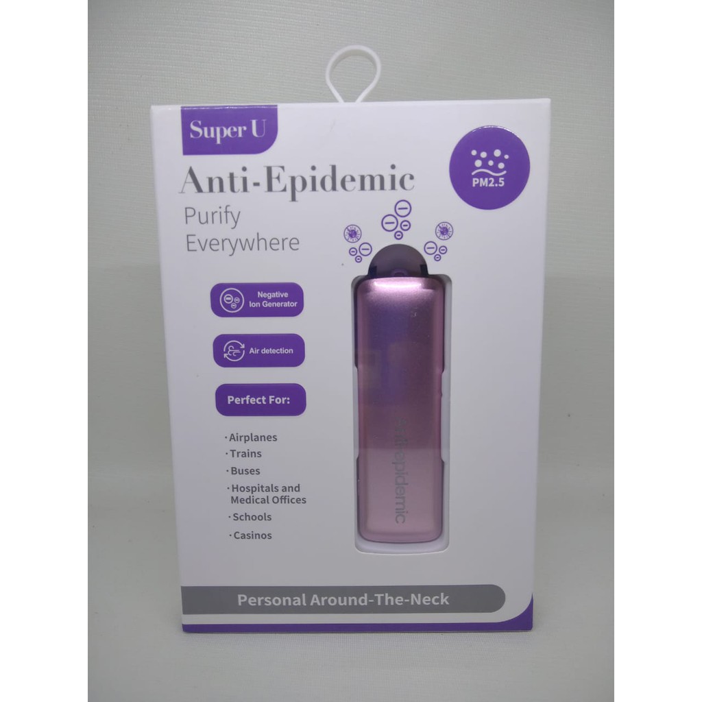 Kalung AntiVirus Covid Perlindungan Ekstra Dari Virus CORONA Anti Epidemic Pink