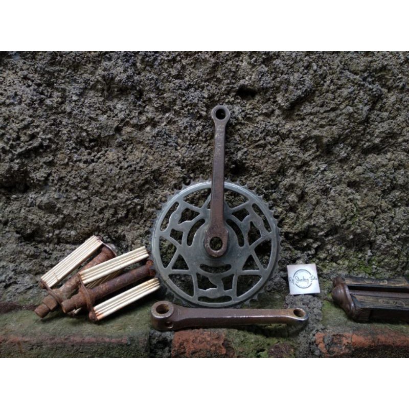 Crank routle onthel crank onthel gir depan onthel Raleigh