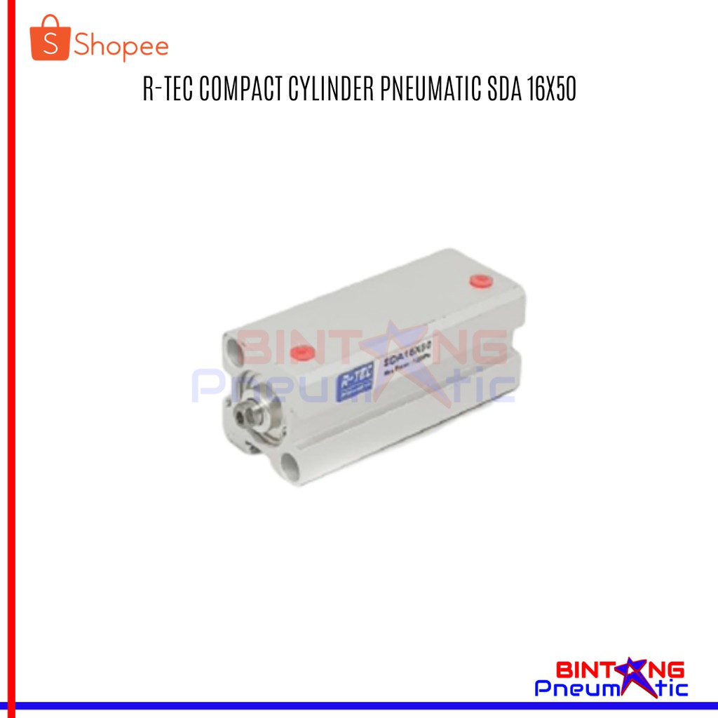

SDA 16X50 COMPACT CYLINDER PNEUMATIC R-TEC