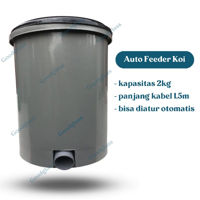 Auto Feeder Ikan Koi/ Auto Feeder Koi
