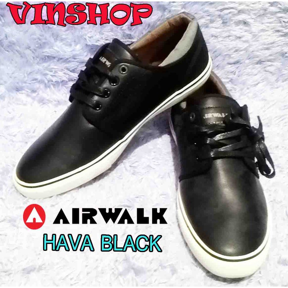 Original Sepatu Pria AIRWALK HAVA Black