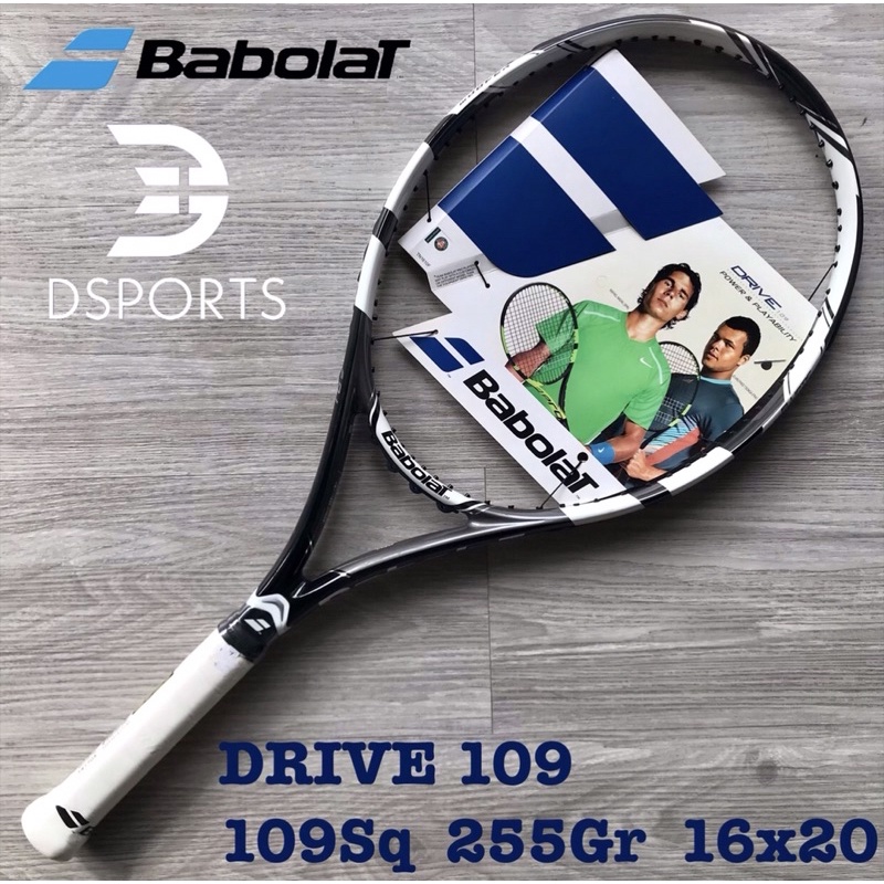 Babolat Drive 109 255 g 255gr ( Racket Tennis Tenis Raket ) ORIGINAL