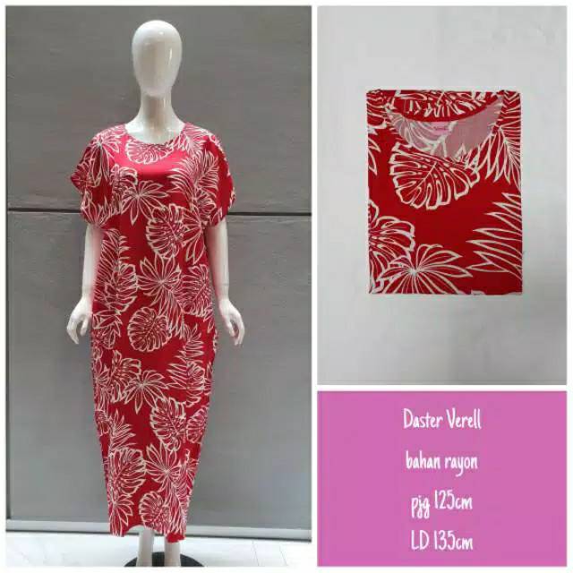 Daster Midi Baju Tidur Daster Dress Viral Bali Batik Daster Rayon Halus Panjang Busui Semata Kaki & 