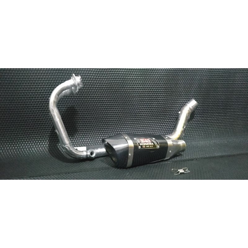 Knalpot Yoshimura R11 Racing Full System Ninja 250 Karbu, Ninja 250Fi, Z250, R25, MT25, CBR 250RR.