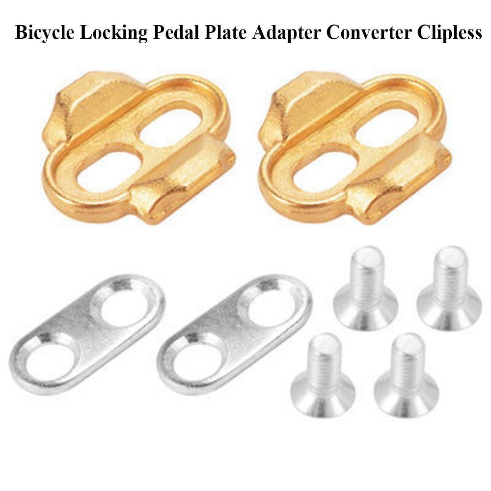 Suyo Adapter Konverter Cleat Pedal Sepeda MTB Tanpa Klip