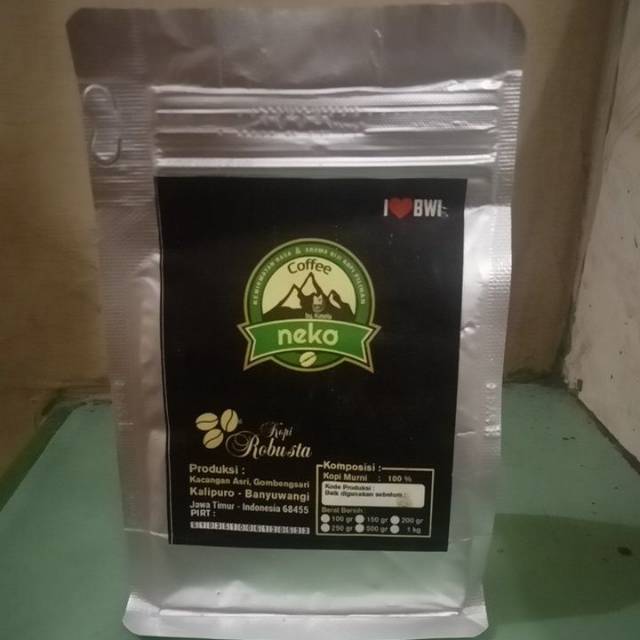 

Kopi robusta asli banyuwangi