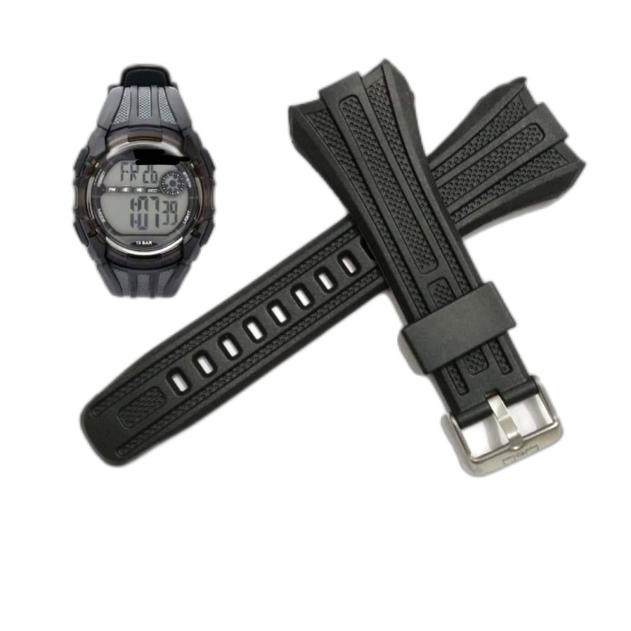 strap jam tangan sport karet spot 6627 tali jam tangan karet digital