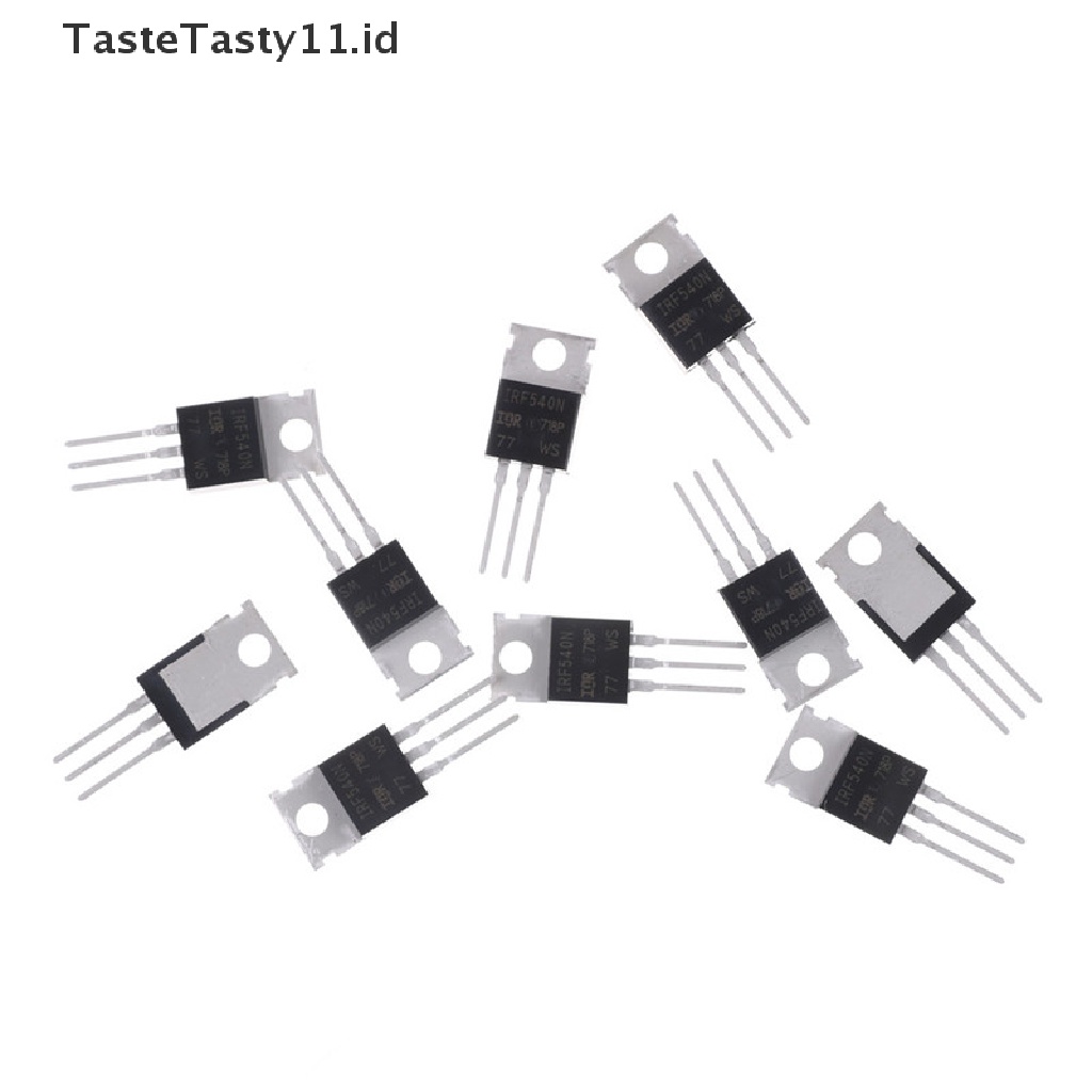 10pcs Irf540N Irf540 To-220 N-Channel 33a 100v Power Mosfet Id