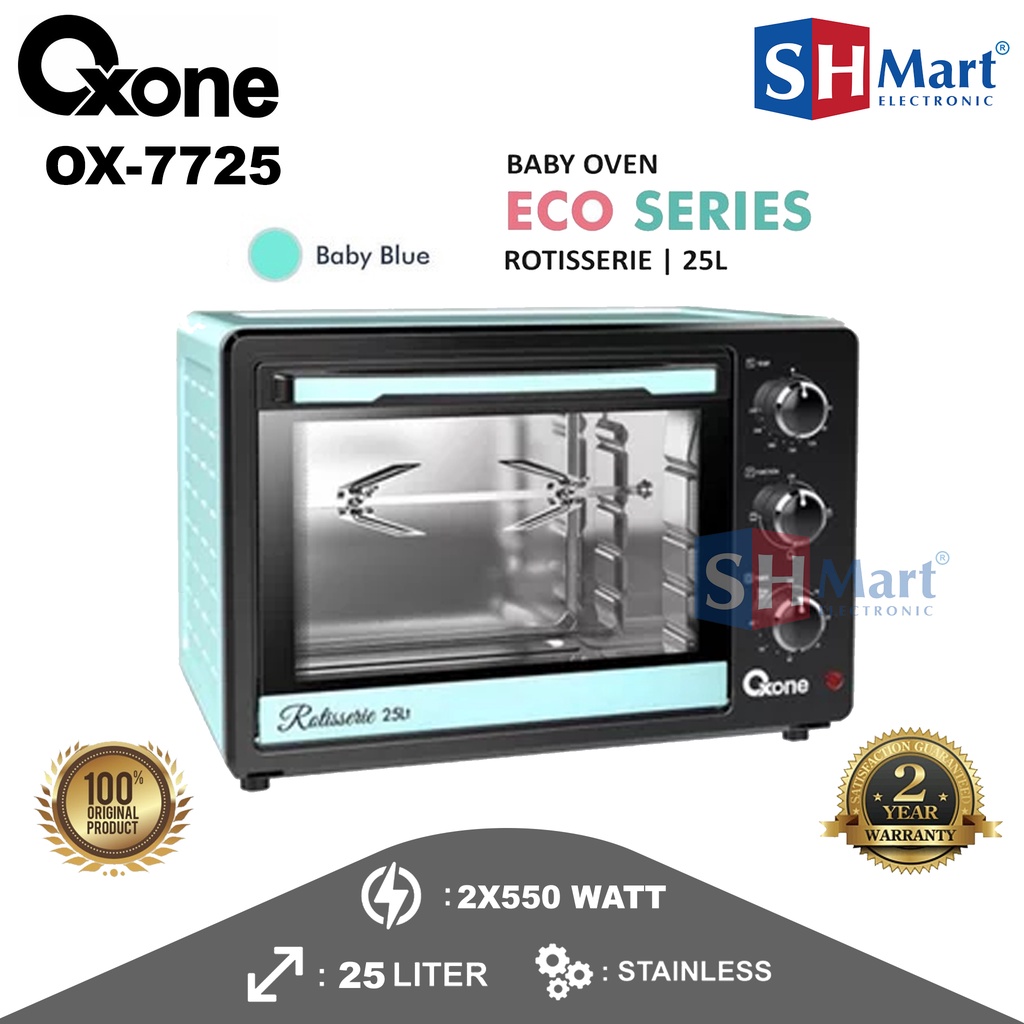 OXONE OVEN ECO SERIES OX-7725 OX7725 KAPASITAS 25 LITER (MEDAN)