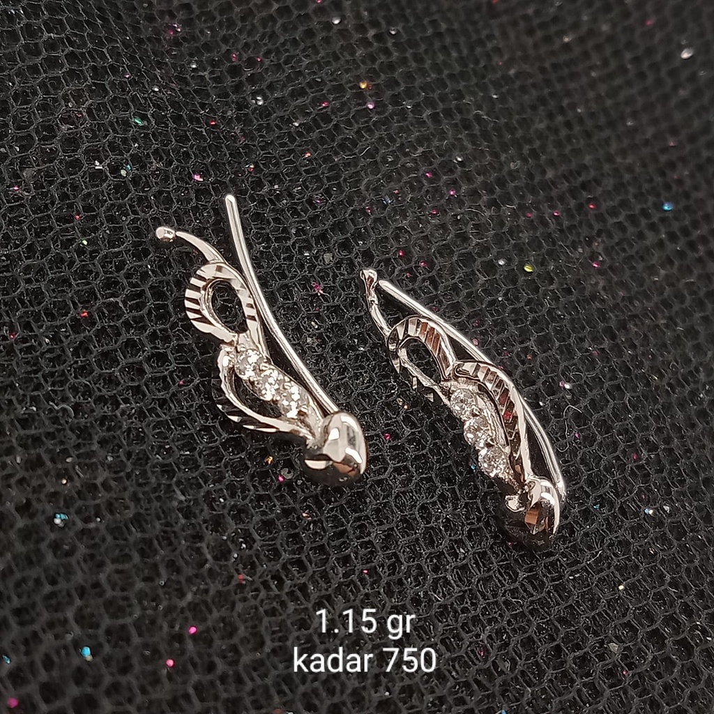 Anting Emas 17 K - 1.15 gr Kadar 750 - ABS100000010