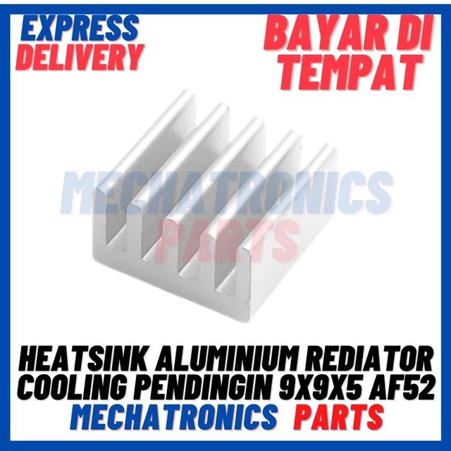 [DEV-9305] HEATSINK ALUMINIUM REDIATOR COOLING PENDINGIN 9X9X5 HEATSINK AF52