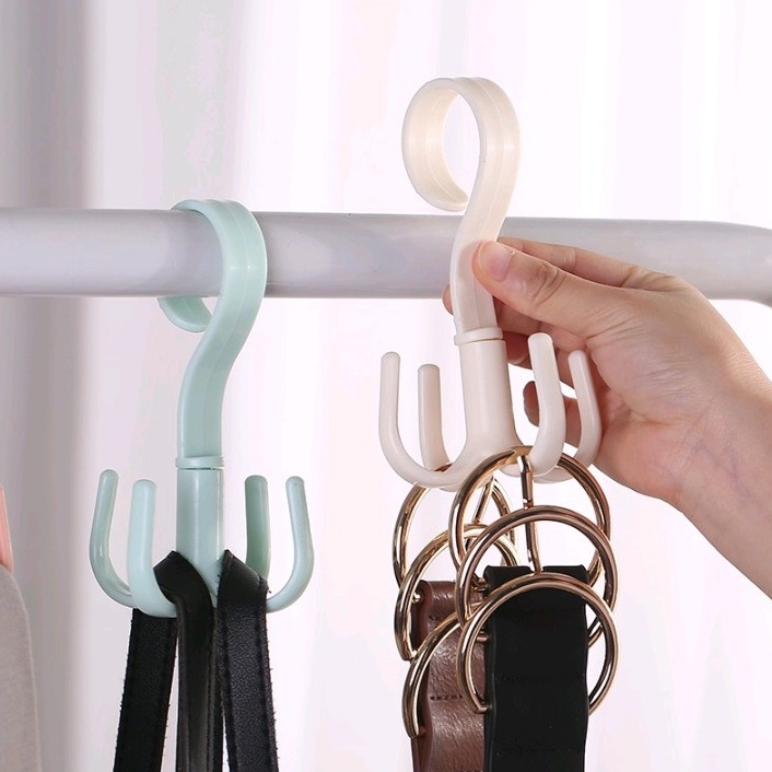 Hanger 360 Derajat / Hanger Serbaguna / Hanger Tas / Gantungan Multifungsi