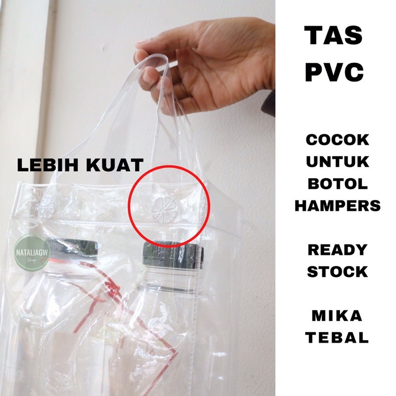 Tas hampers mika pvc botol kale ukuran 27 READY STOCK