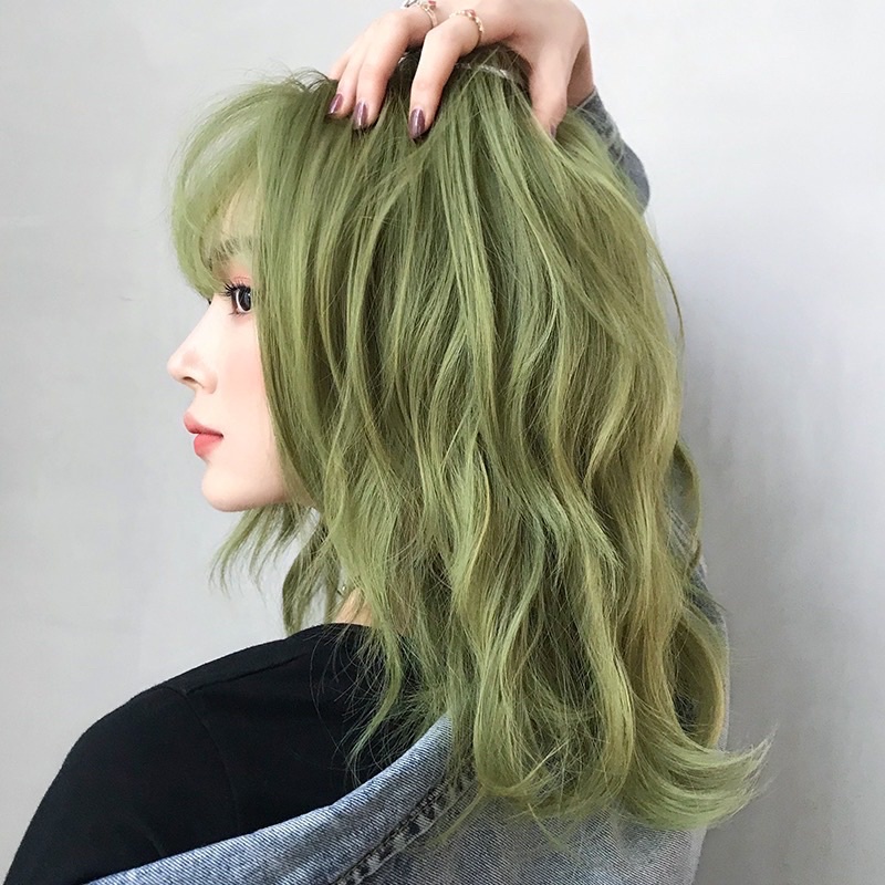 H6132 full wig korean style mermaid wave 40 cm