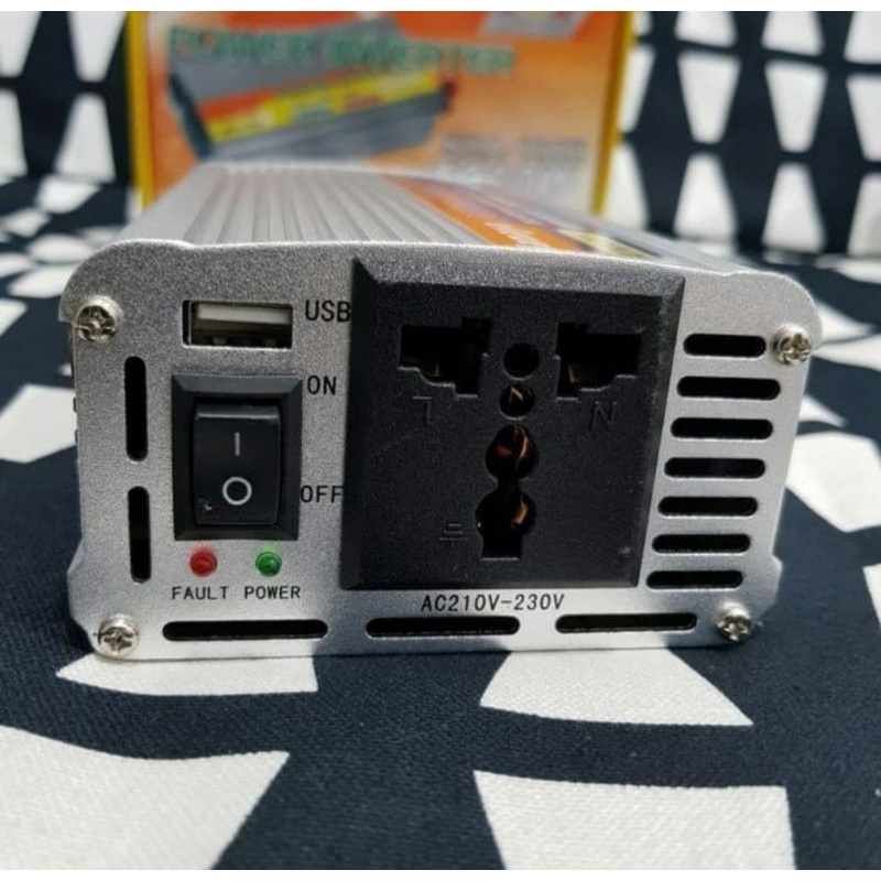 POWER INVERTER DC ke AC Aki listrik Serbaguna Daya Besaar 1000W