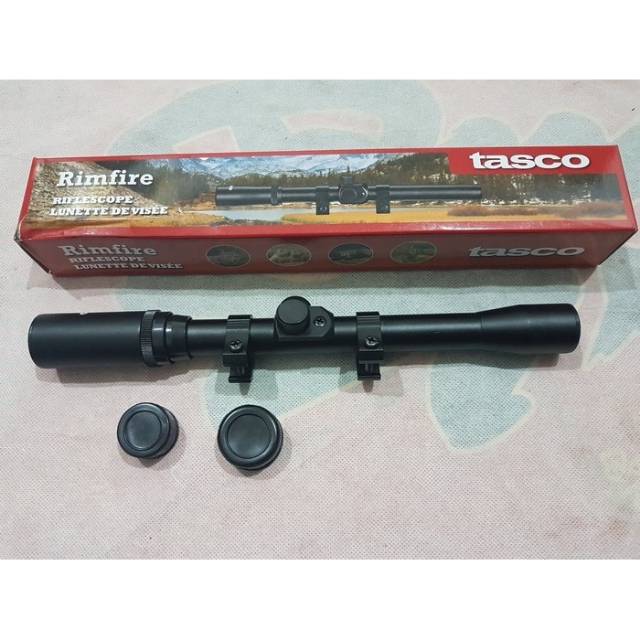 TELESKOPE RIFLESCOPE / RIFLE SCOPE TASCO 4X20