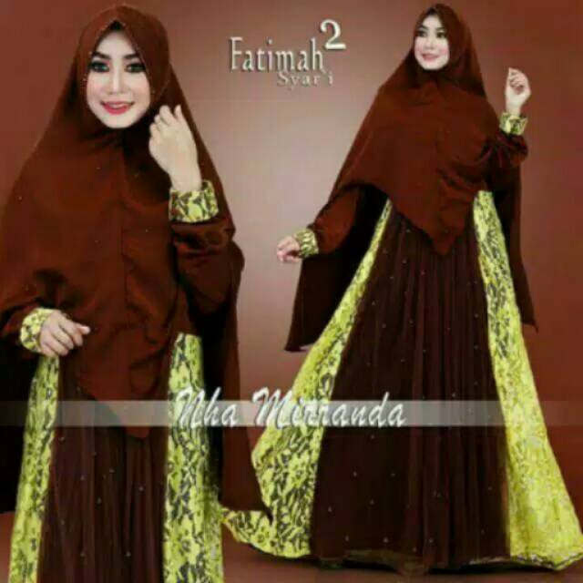 Sale Fatimah syari vol. 2 ori by Nha Miranda