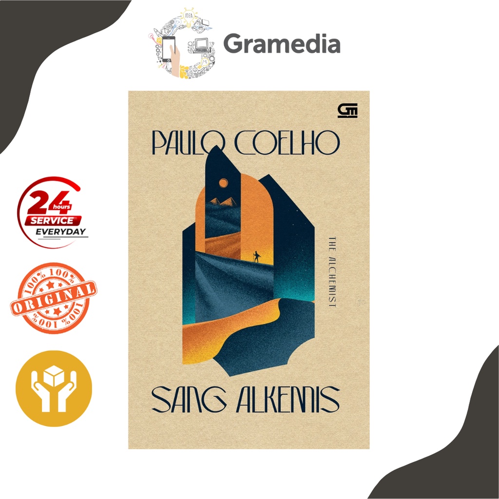 Gramedia Mega - SANG ALKEMIS (THE ALCHEMIST) - REVISI COVER LAMA - PAULO COELHO