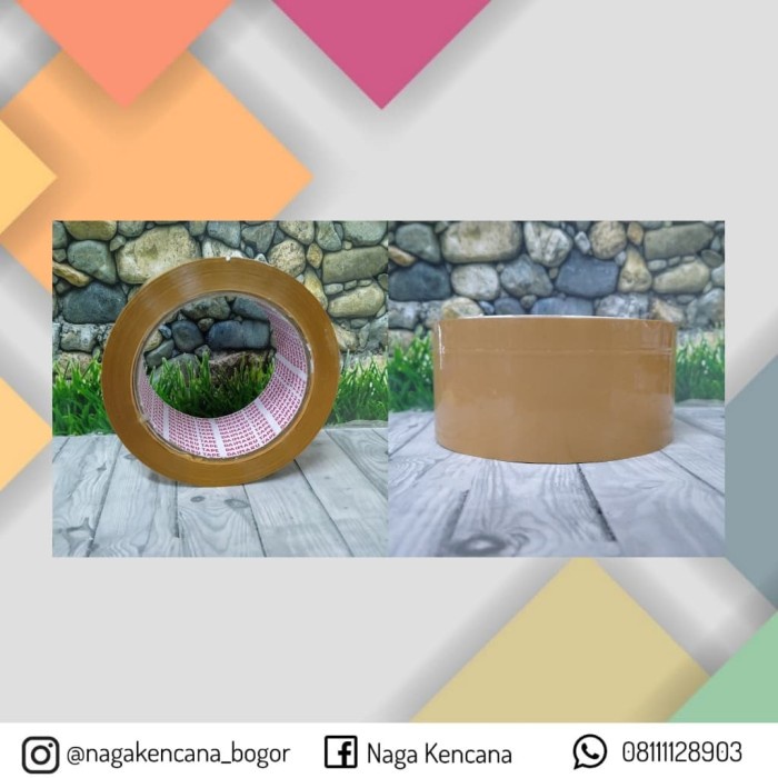 

Cuci Gudang Lakban Daimaru Coklat 2 Inch Promo