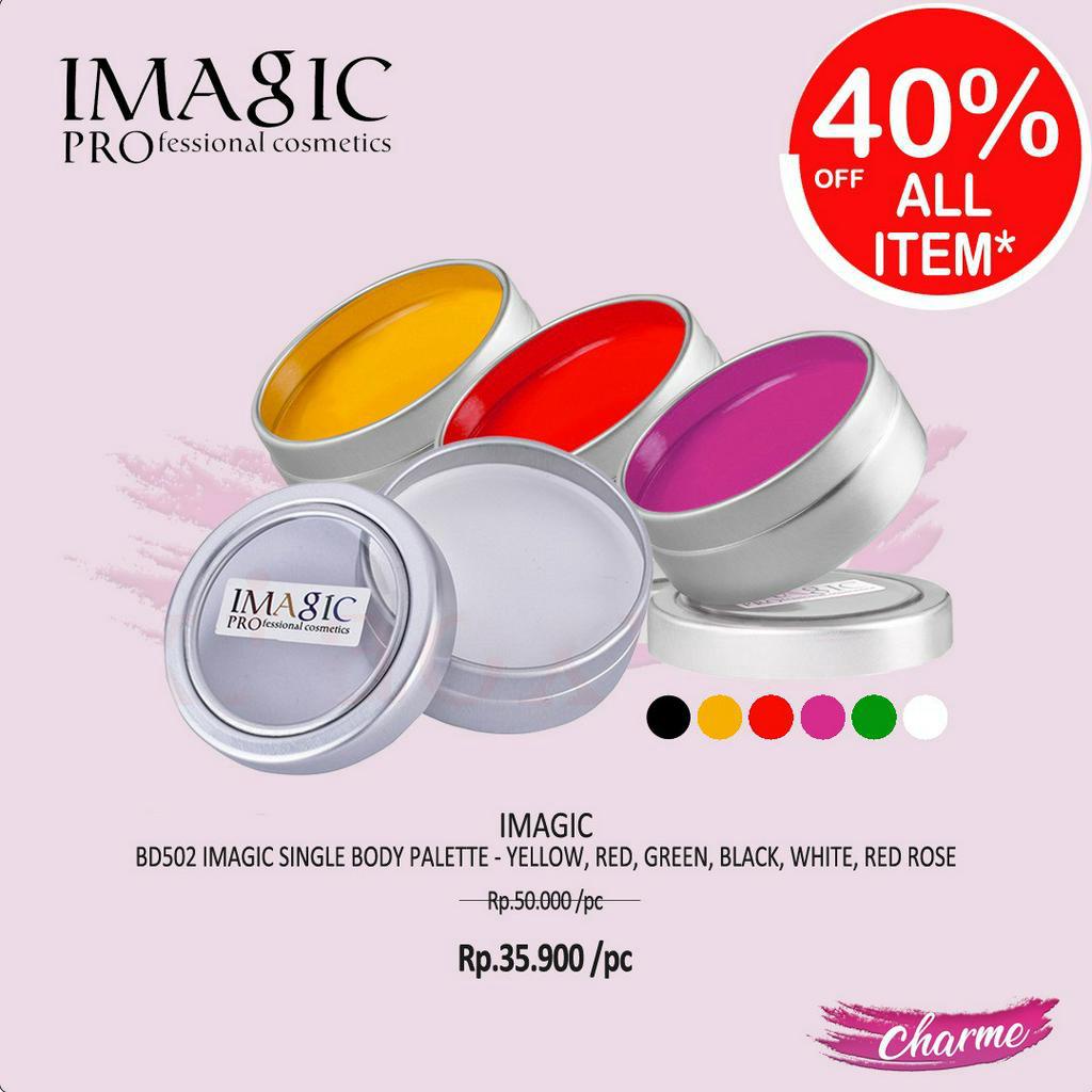 (READY &amp; ORI) IMAGIC Single Body Palette - Black BD502 502