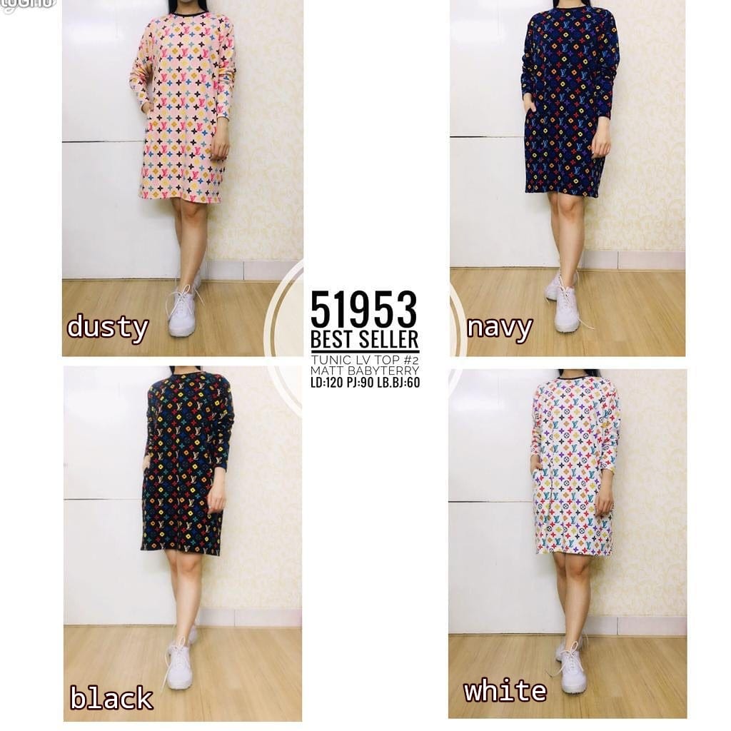 LIVIA JUMBO TUNIK Matt Babyterry Import