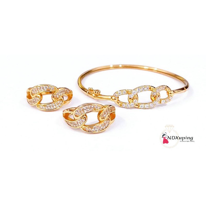 Set Gelang Dan Cincin Xuping Perhiasan Fashion N12072201