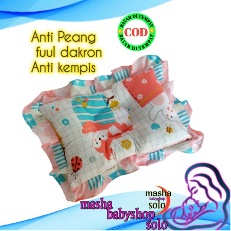 Bantal bayi anti peyang motif , Bantal anti peyang murah motif