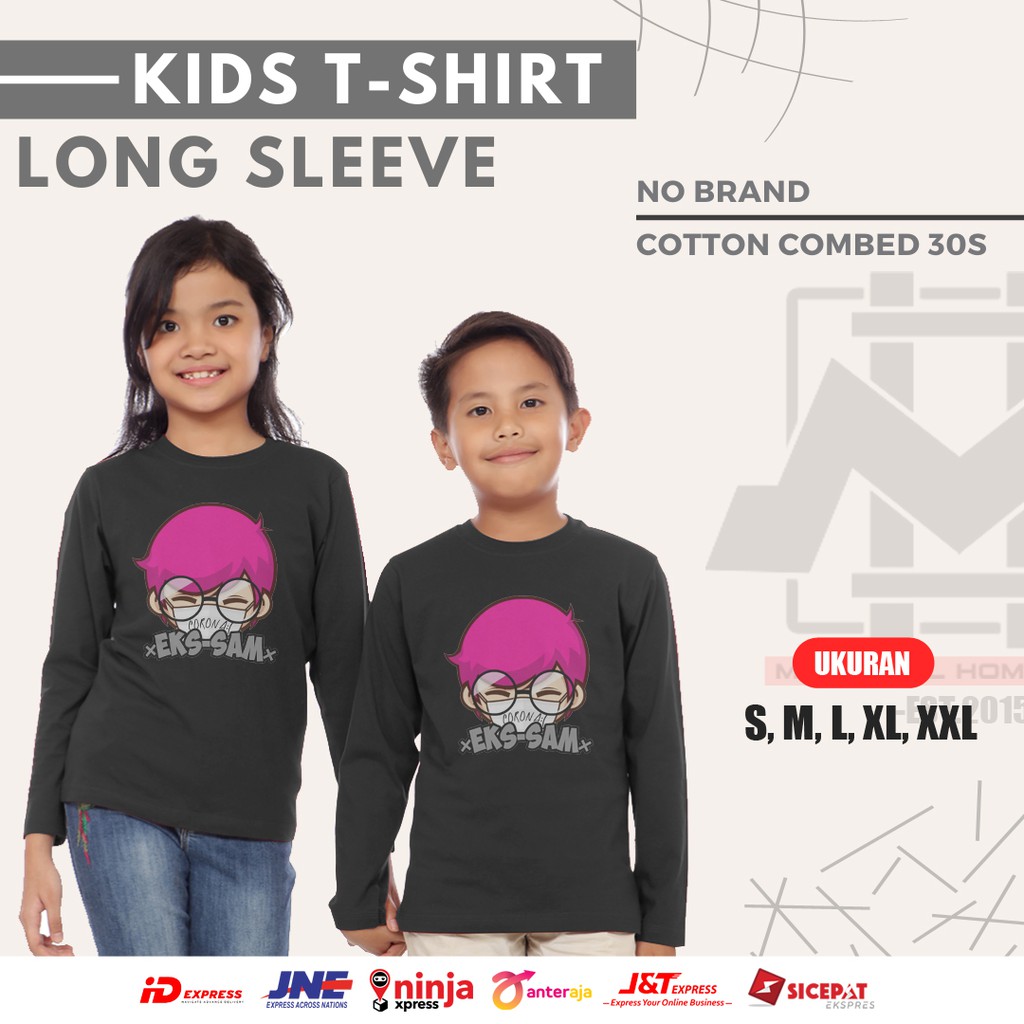 KAOS BAJU EKS SAM GAMING KAOS ANAK / KAOS LENGAN PANJANG / KAOS DISTRO / KAOS CUSTOM