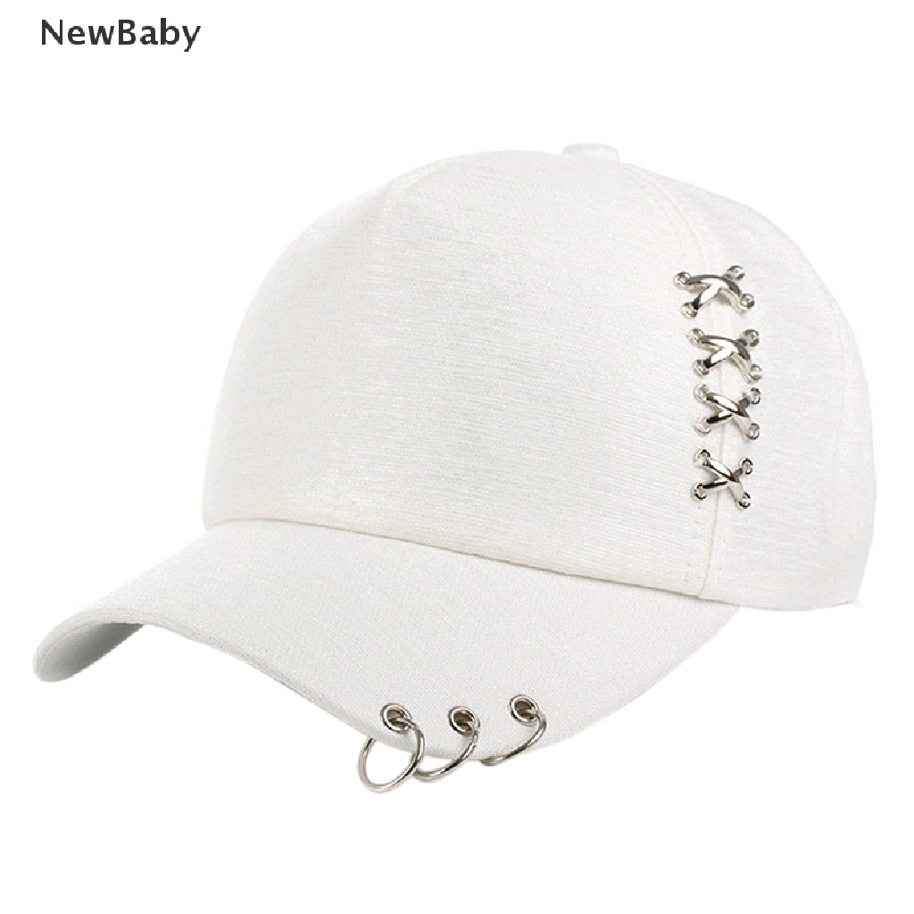 Topi Baseball Adjustable Motif Bordir Tulisan Baby Gaya Hip Hop Untuk Wanita