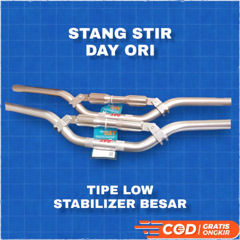 STANG STIR SETANG copy DAYTONA DAY TIPE LOW WHELLPROOF RIDE IT NINJA R OLD CB 150 R TIGER MP GL100