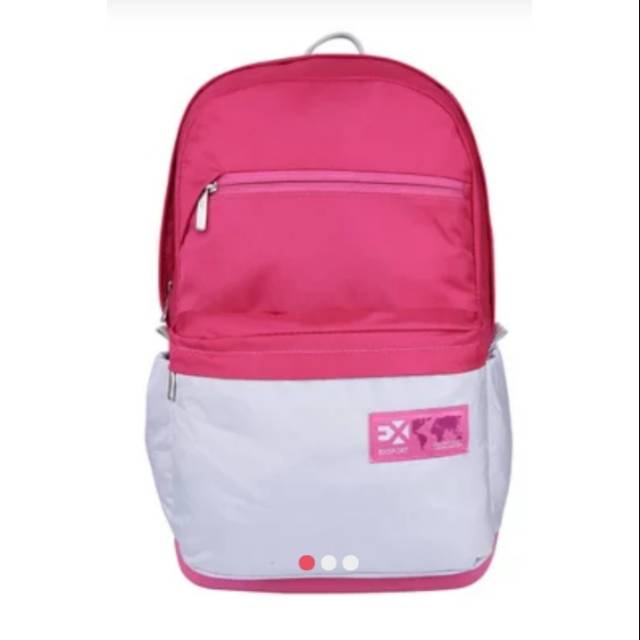Tas Traveling Wanita Exsport Original / Tas Exsport Pink Abu / Tas Exsport Renola Pink Original