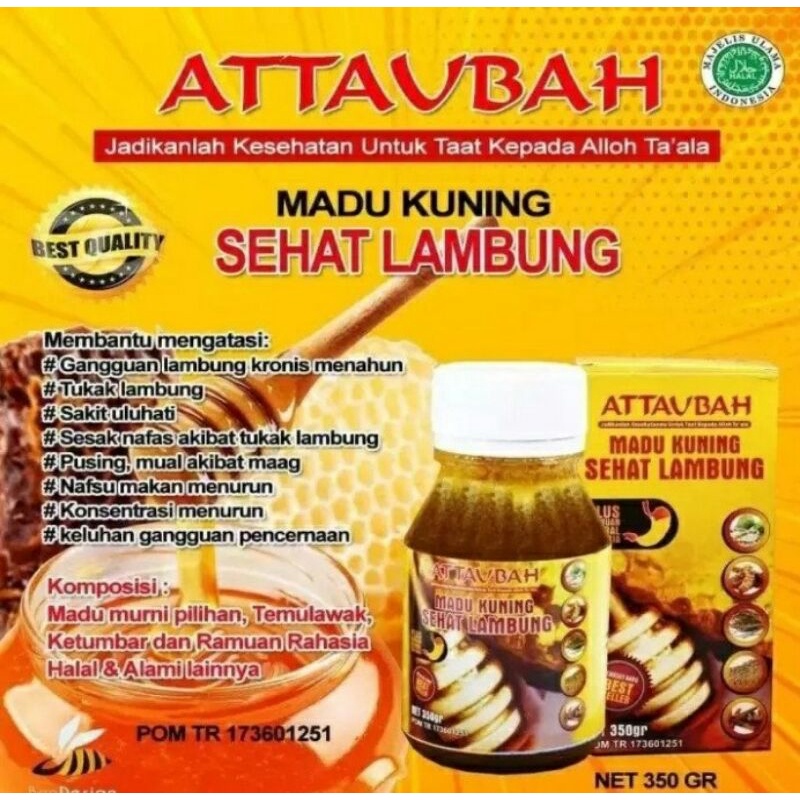 ATTAUBAH_Madu_Kuning_Sehat_Lambung