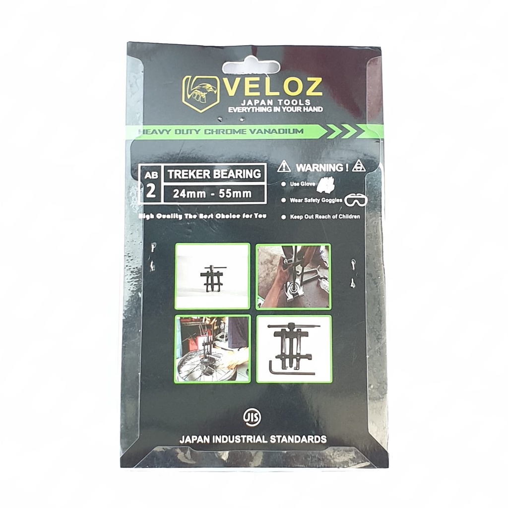 Veloz Premium Quality Treker Bearing Puller AB-2 24mm - 55mm Treker Pembuka Lahar Bearing