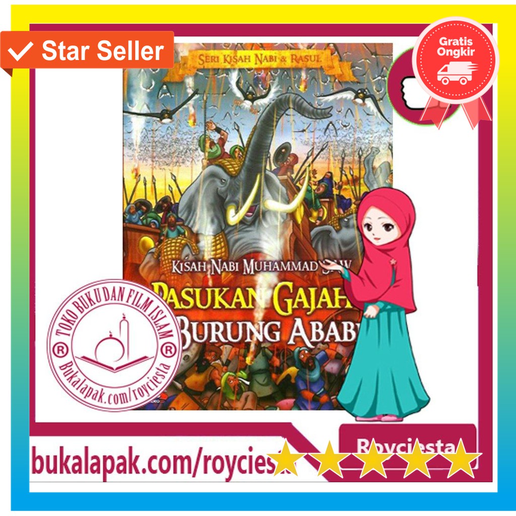 Ready Vcd Kartun Islam Pasukan Gajah Burung Ababil Berkualitas