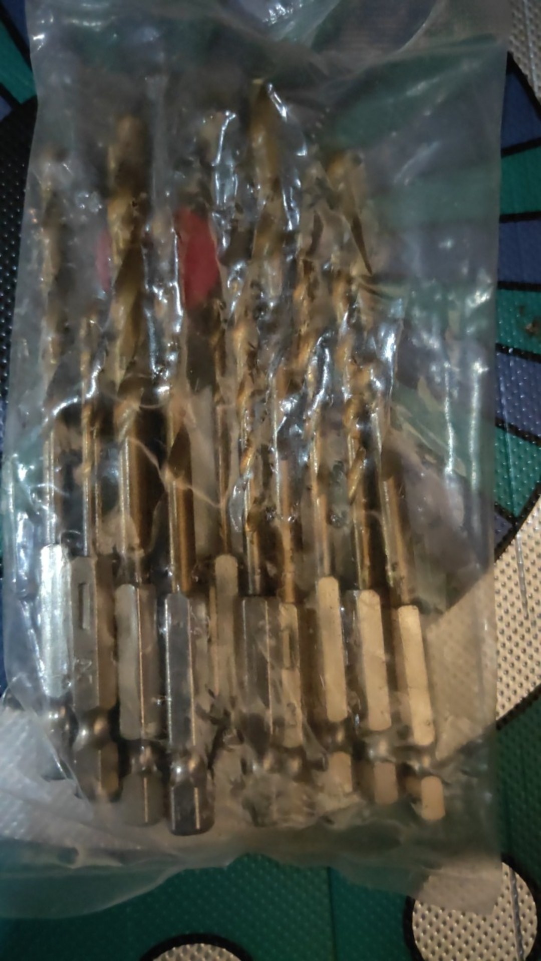 Mata Bor Set Quick Change Hex Shank 13pcs 1.5mm - 6.5mm Hss Titanium Pelubang Besi Kayu Plastik