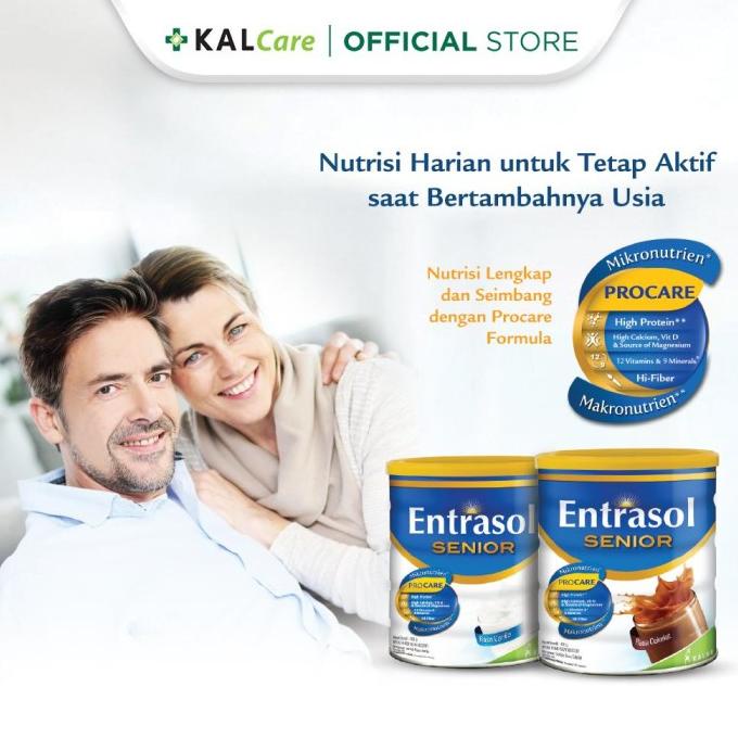

[COD] Entrasol Senior Vanila / Cokelat Susu Dewasa [400 g] [COD]