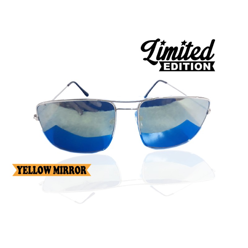 Kacamata Hitam Pria Wanita Fashion Cassual Trend Sunglasses  Unisex Transparan Kaca mata Fashion